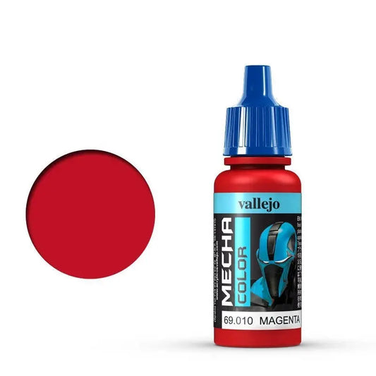 Vallejo Mecha Colour Magenta 17ml Acrylic Airbrush Paint Vallejo