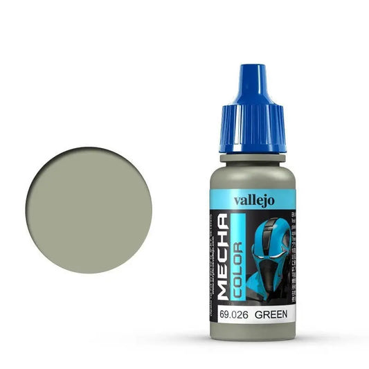Vallejo Mecha Colour Green 17ml Acrylic Airbrush Paint Vallejo