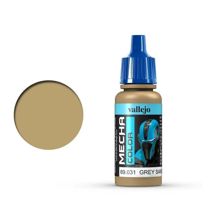 Vallejo Mecha Colour Grey Sand 17ml Acrylic Airbrush Paint Vallejo