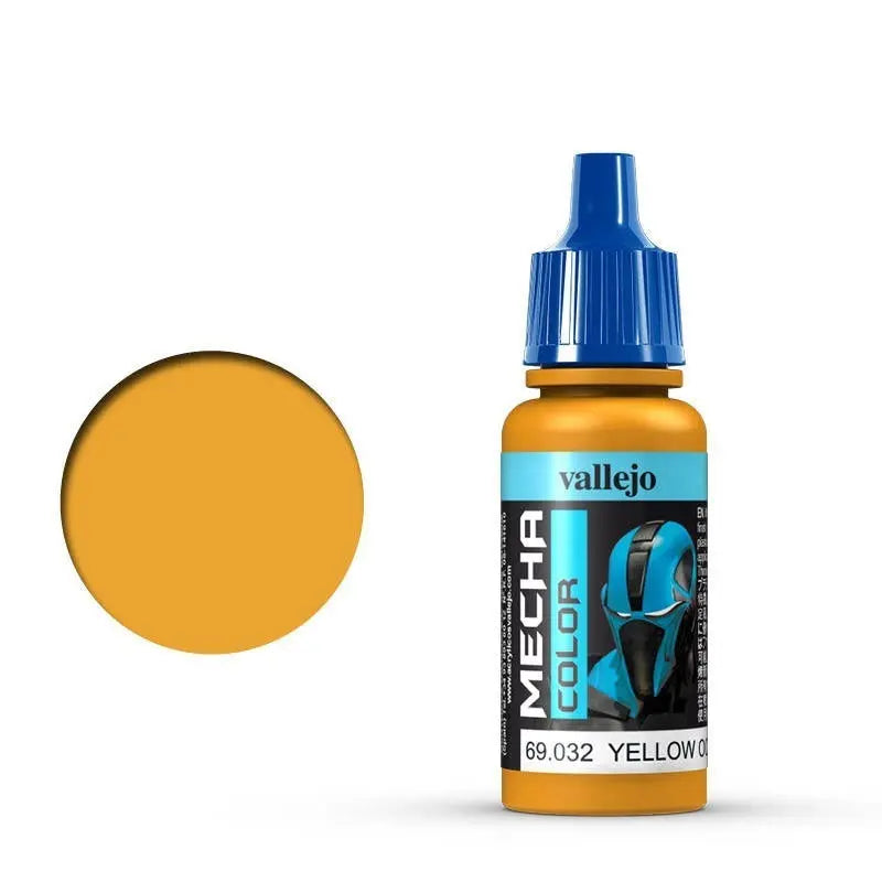 Vallejo Mecha Colour Yellow Ochre 17ml Acrylic Airbrush Paint Vallejo