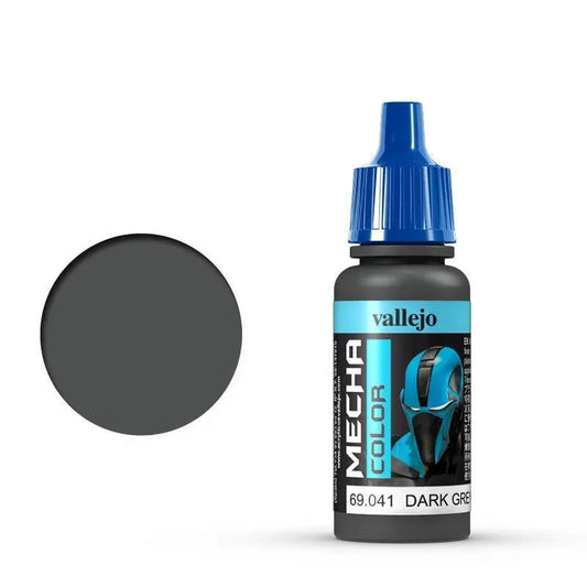 Vallejo Mecha Colour Dark Grey Green 17ml Acrylic Airbrush Paint Vallejo