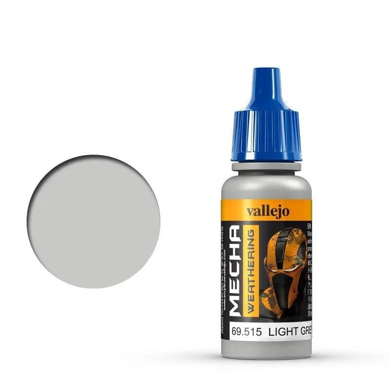 Vallejo Mecha Colour Light Grey Wash 17ml Acrylic Paint Vallejo