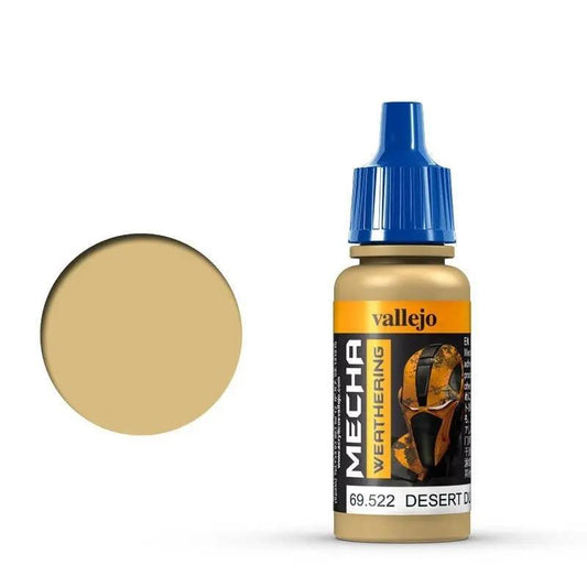 Vallejo Mecha Colour Desert Dust Wash 17ml Acrylic Paint Vallejo