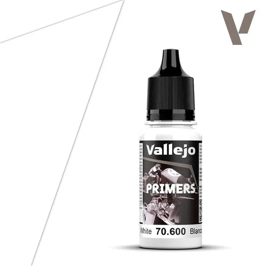 Vallejo Surface Primer White 18 ml Acrylic Paint Vallejo