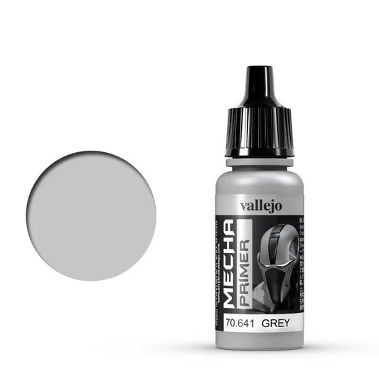 Vallejo Mecha Colour Grey Primer 17ml Vallejo