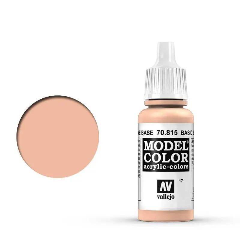 Vallejo Model Colour #017 Basic Skin Tone 17 ml Acrylic Paint Vallejo