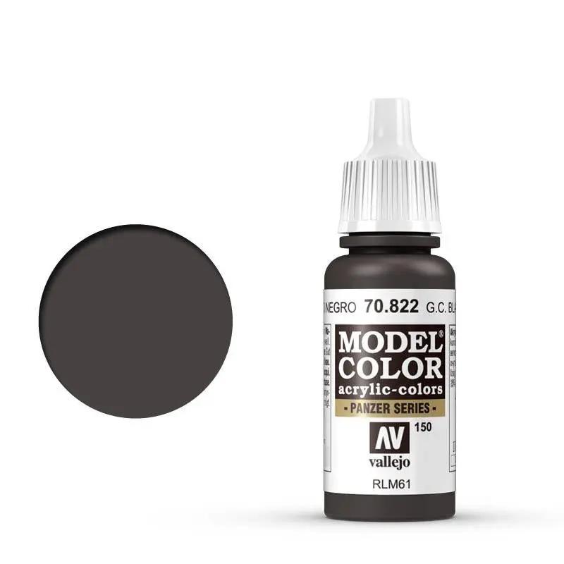 Vallejo Model Colour #150 German Cam Black Brown 17 ml Acrylic Paint Vallejo