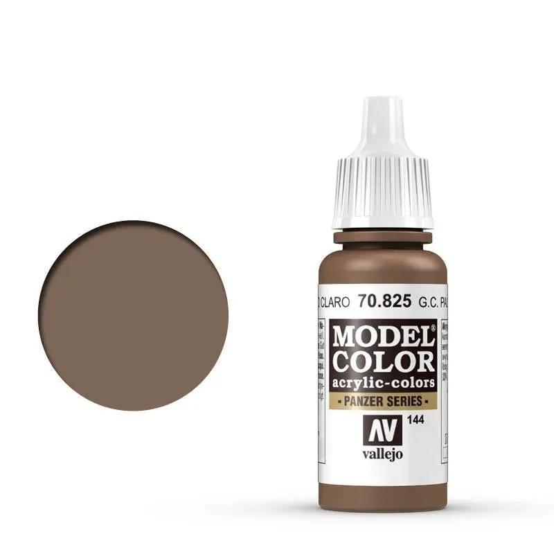 Vallejo Model Colour #144 German Cam Pale Brown 17 ml Acrylic Paint Vallejo