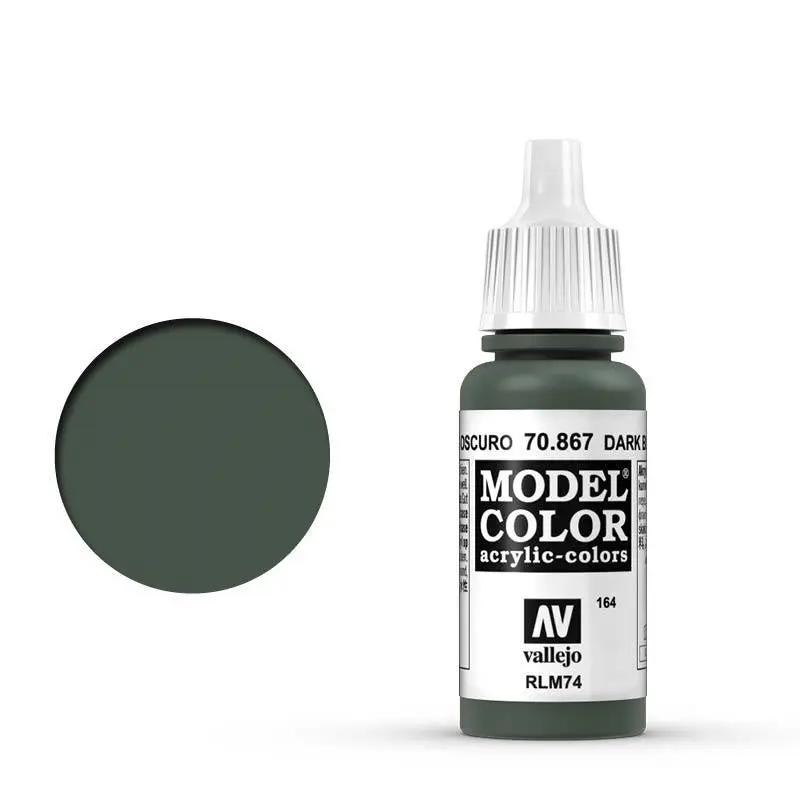 Vallejo Model Colour #164 Dark Bluegrey 17 ml Acrylic Paint Vallejo