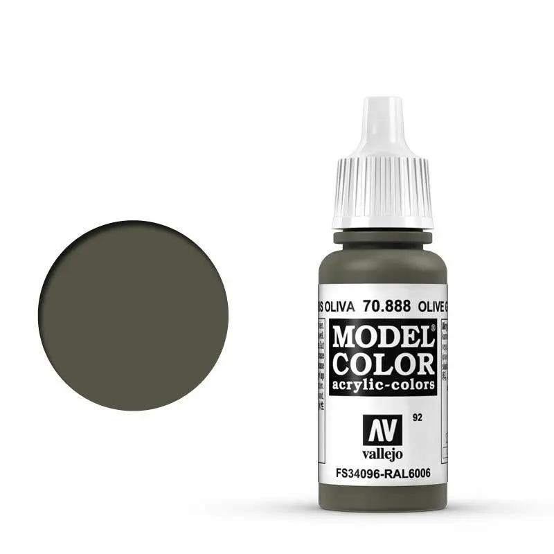 Vallejo Model Colour #092 Olive Grey 17 ml Acrylic Paint Vallejo