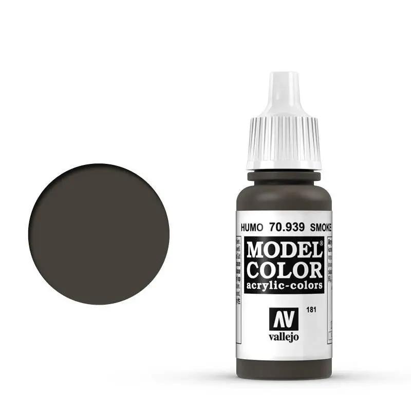 Vallejo Model Colour #181 Transparent Smoke 17 ml Acrylic Paint Vallejo