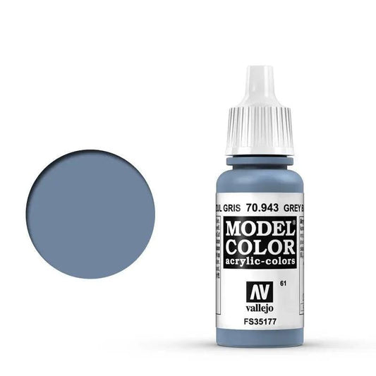 Vallejo Model Colour #061 Grey Blue 17 ml Acrylic Paint Vallejo