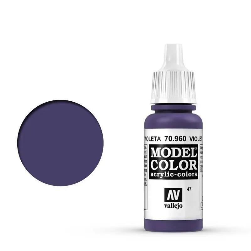 Vallejo Model Colour #047 Violet 17 ml Acrylic Paint Vallejo