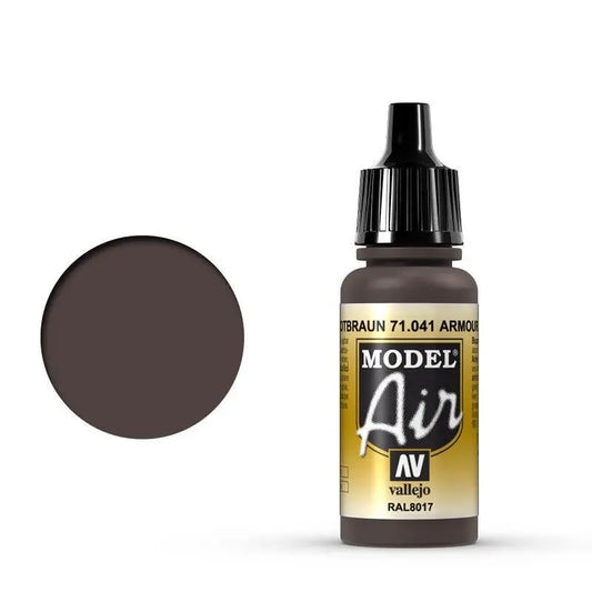 Vallejo Model Air Armour Brown 17 ml Acrylic Airbrush Paint Vallejo