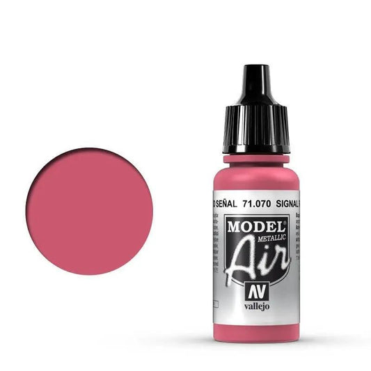 Vallejo Model Air Signal Red 17 ml Acrylic Airbrush Paint Vallejo