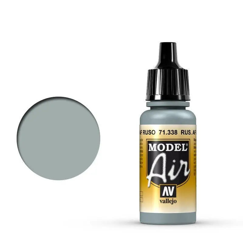 Vallejo Model Air Russian AF Grey Blue 17ml Acrylic Airbrush Paint Vallejo