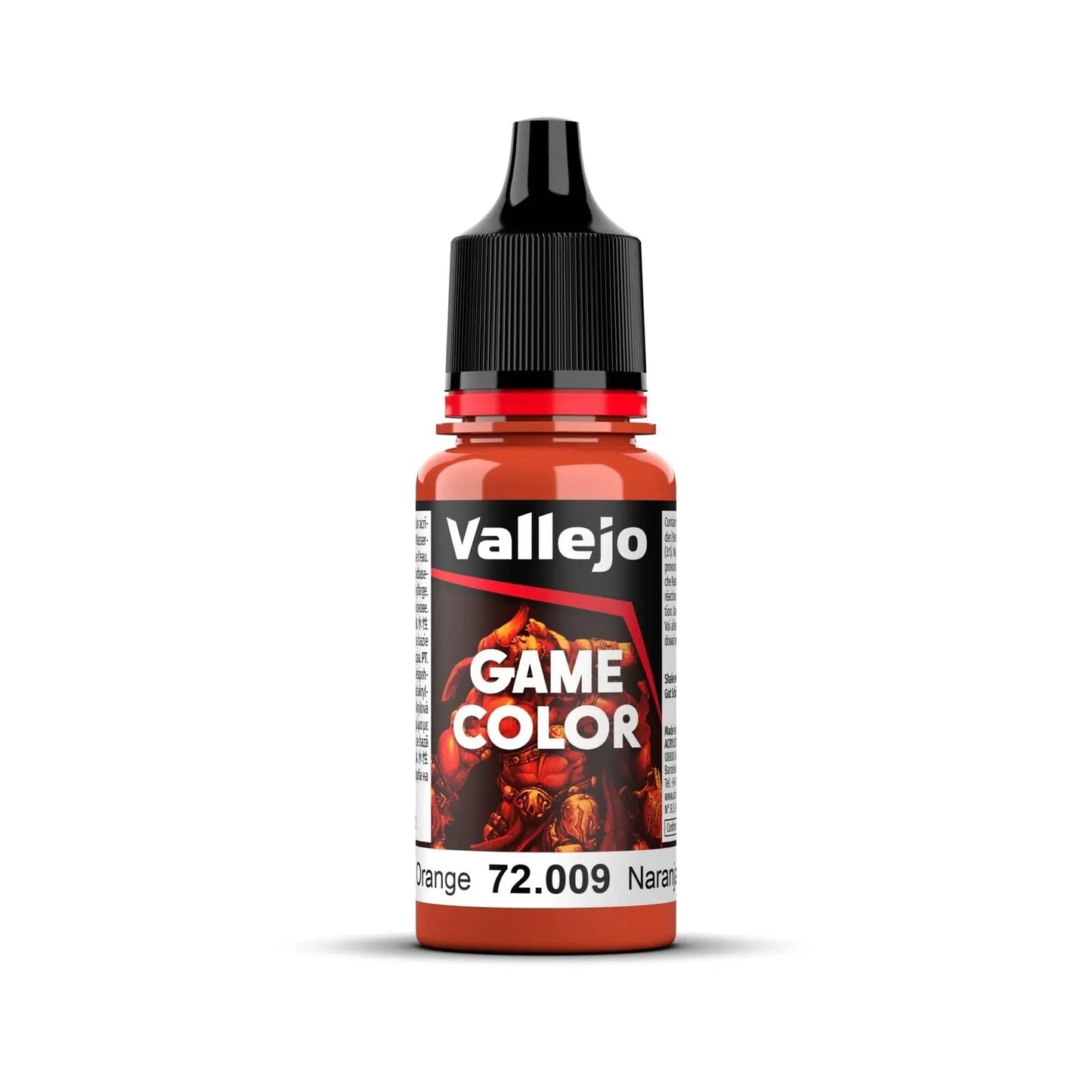 Vallejo Game Color Hot Orange 18ml Acrylic Paint Vallejo