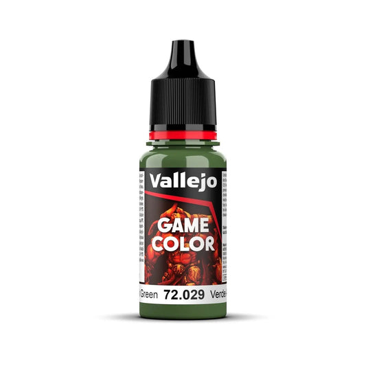 Vallejo Game Color Sick Green 18ml Acrylic Paint Vallejo