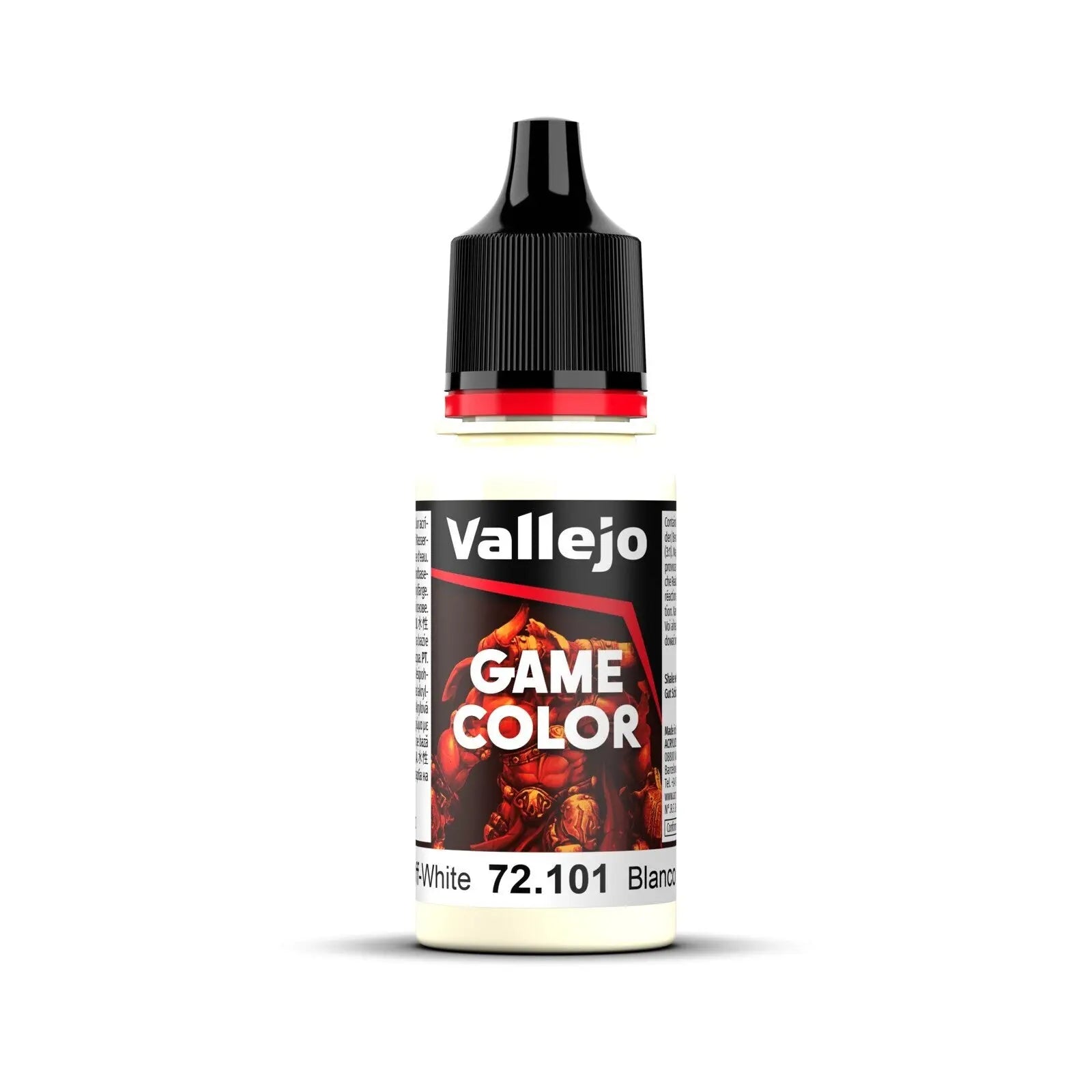 Vallejo Game Color Off White 18ml Acrylic Paint Vallejo