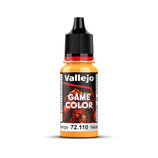 Vallejo Game Color Sunset Orange 18ml Acrylic Paint Vallejo