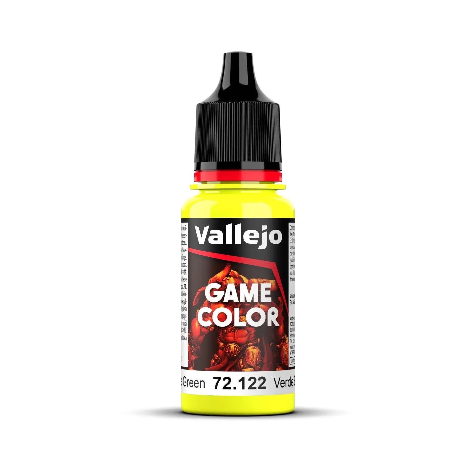 Vallejo Game Color Bile Green 18ml Acrylic Paint Vallejo