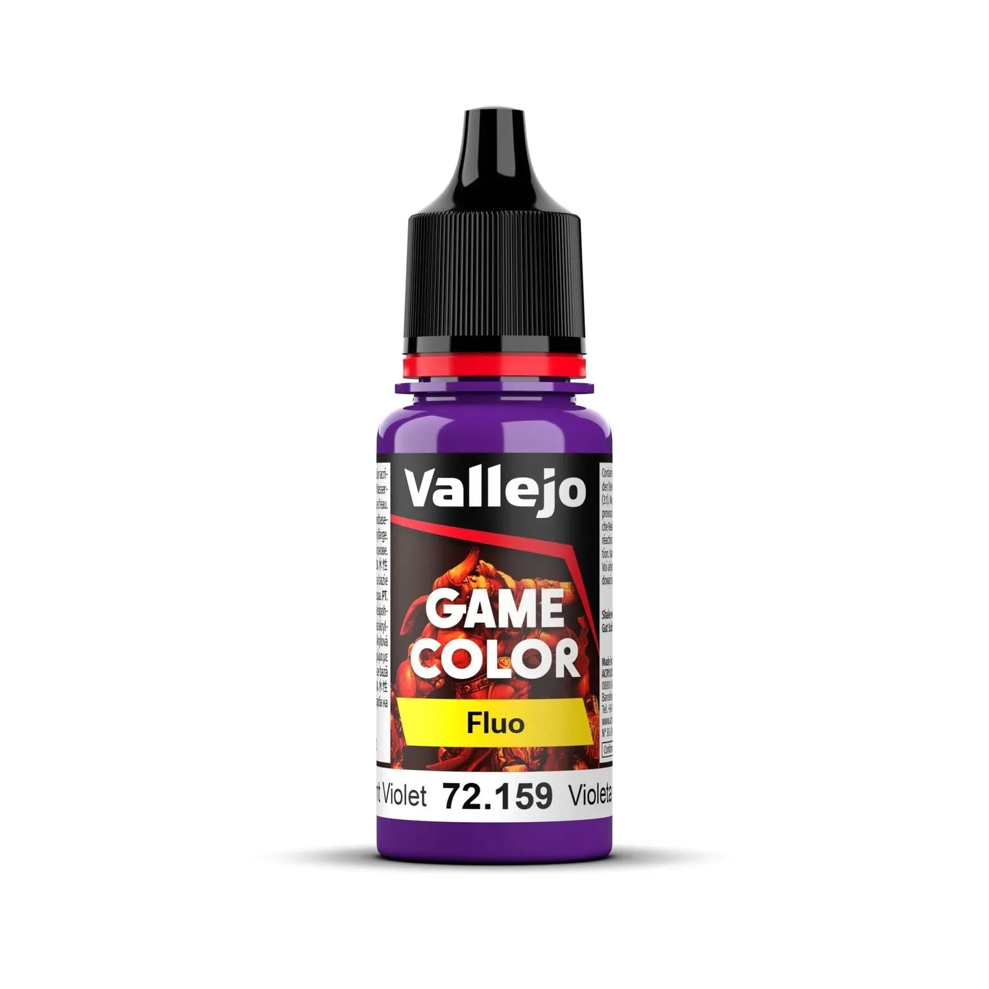 Vallejo Game Color Fluorescent Violet 18ml Acrylic Paint Vallejo