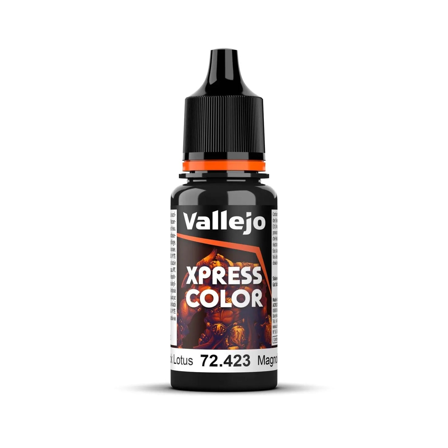 Vallejo Xpress Color Black Lotus 18ml Acrylic Paint Vallejo