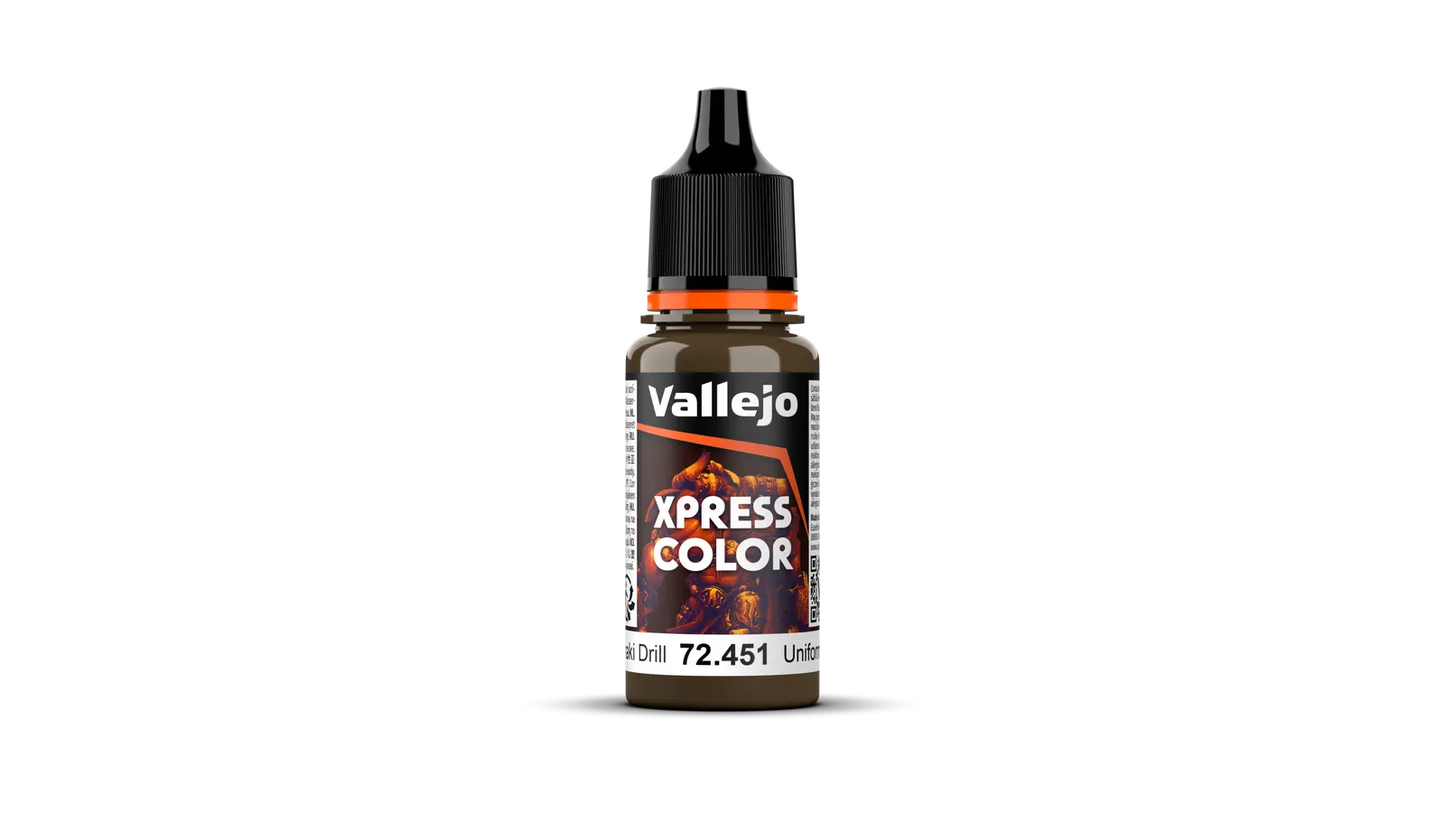 Vallejo Xpress Colour Khaki Drill 18 ml Acrylic Paint Vallejo