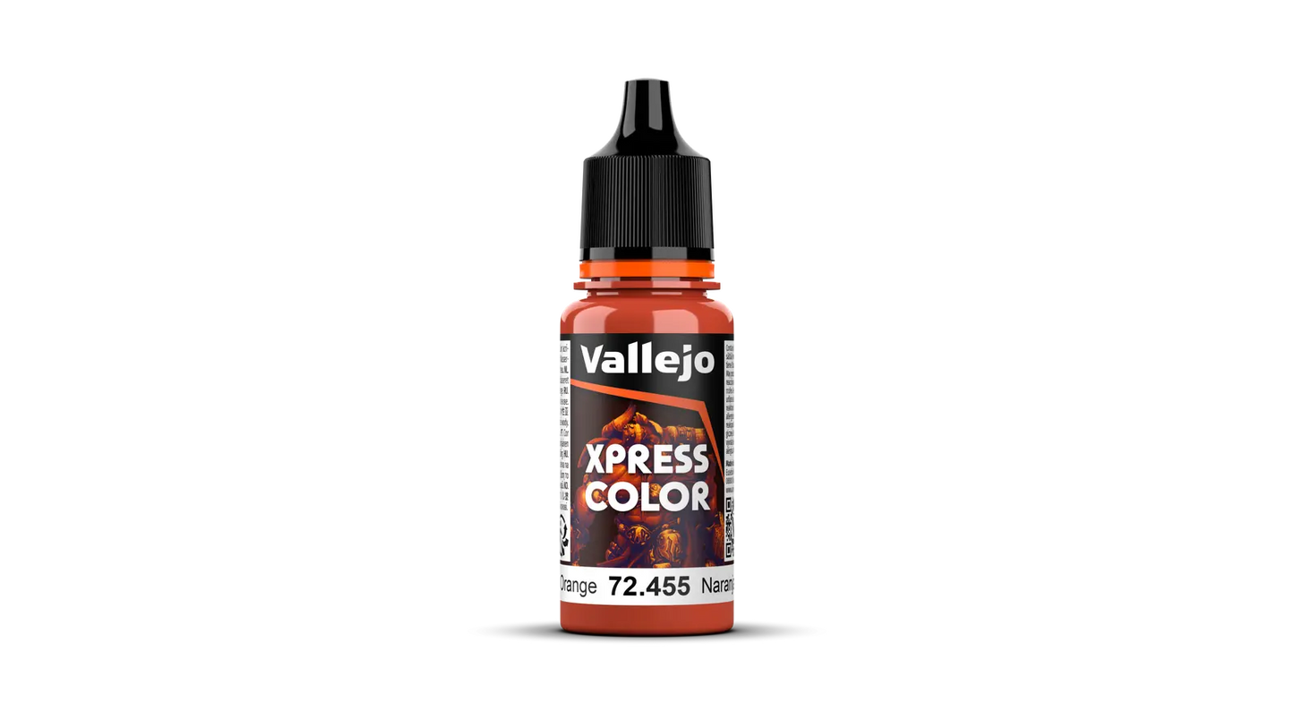 Vallejo Xpress Colour Chameleon Orange 18 ml Acrylic Paint Vallejo