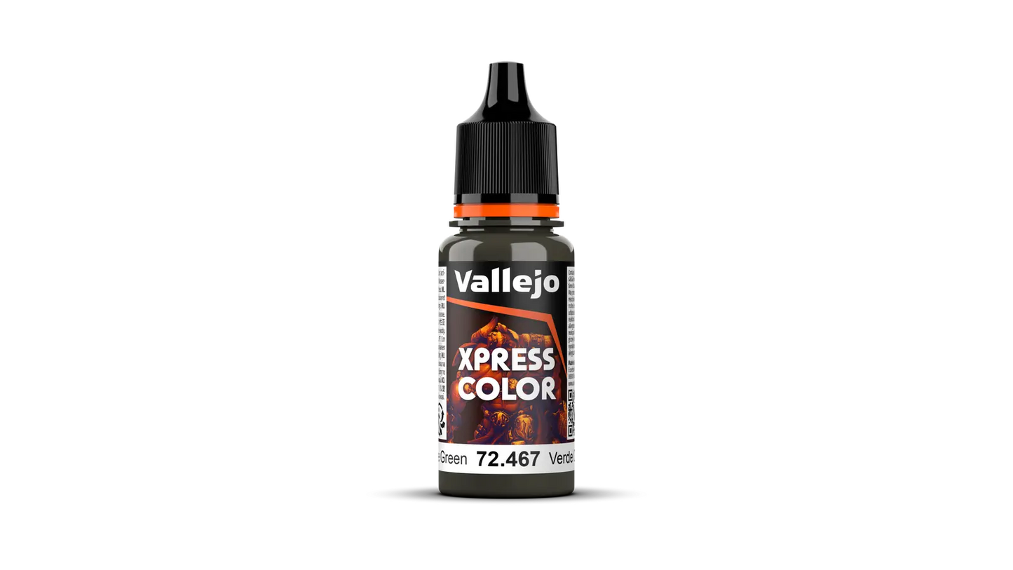 Vallejo Xpress Colour Camouflage Green 18 ml Acrylic Paint Vallejo