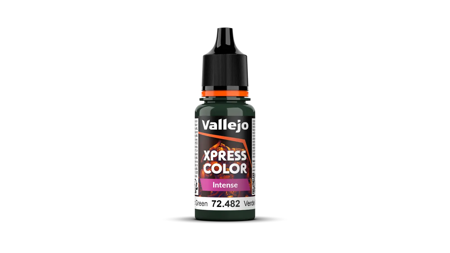 Vallejo Xpress Colour Intense Monastic Green 18 ml Acrylic Paint Vallejo