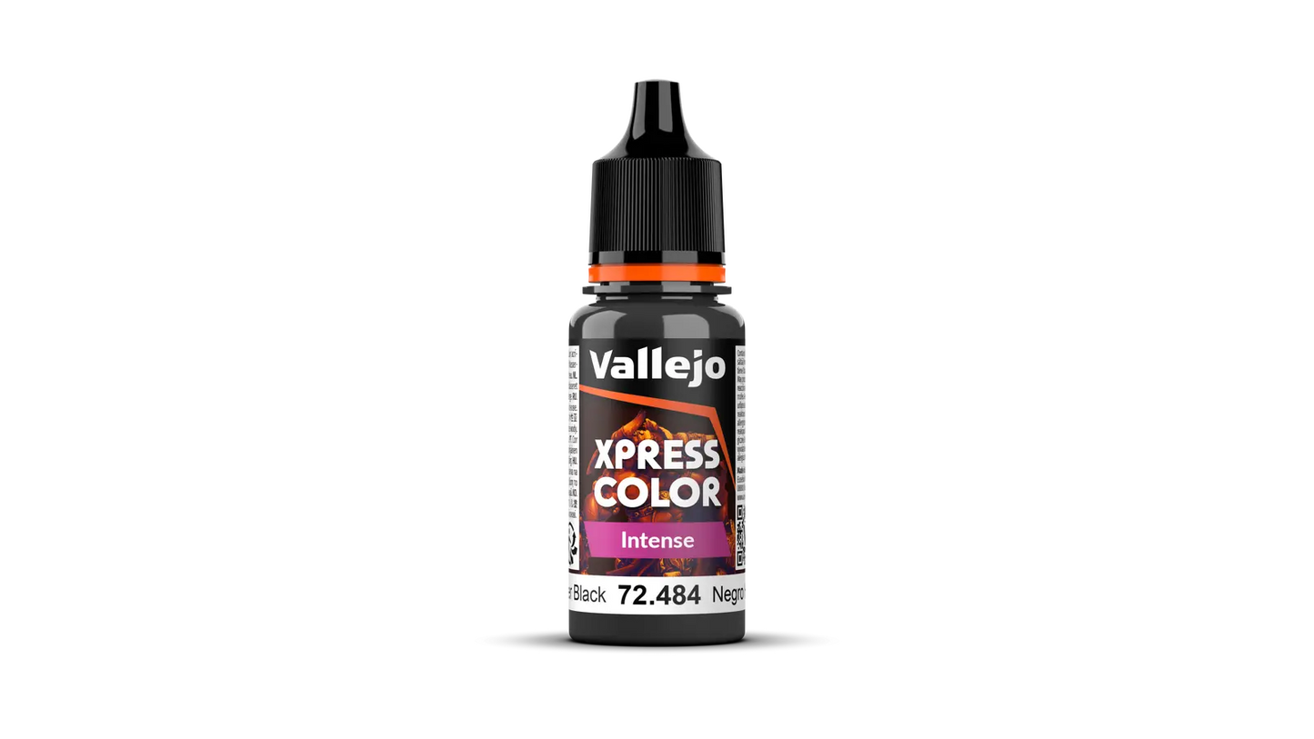 Vallejo Xpress Colour Intense Hospitallier Black 18 ml Acrylic Paint Vallejo