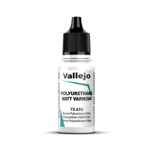 Vallejo Game Color Polyurethane Matt Varnish 18ml Acrylic Paint Vallejo