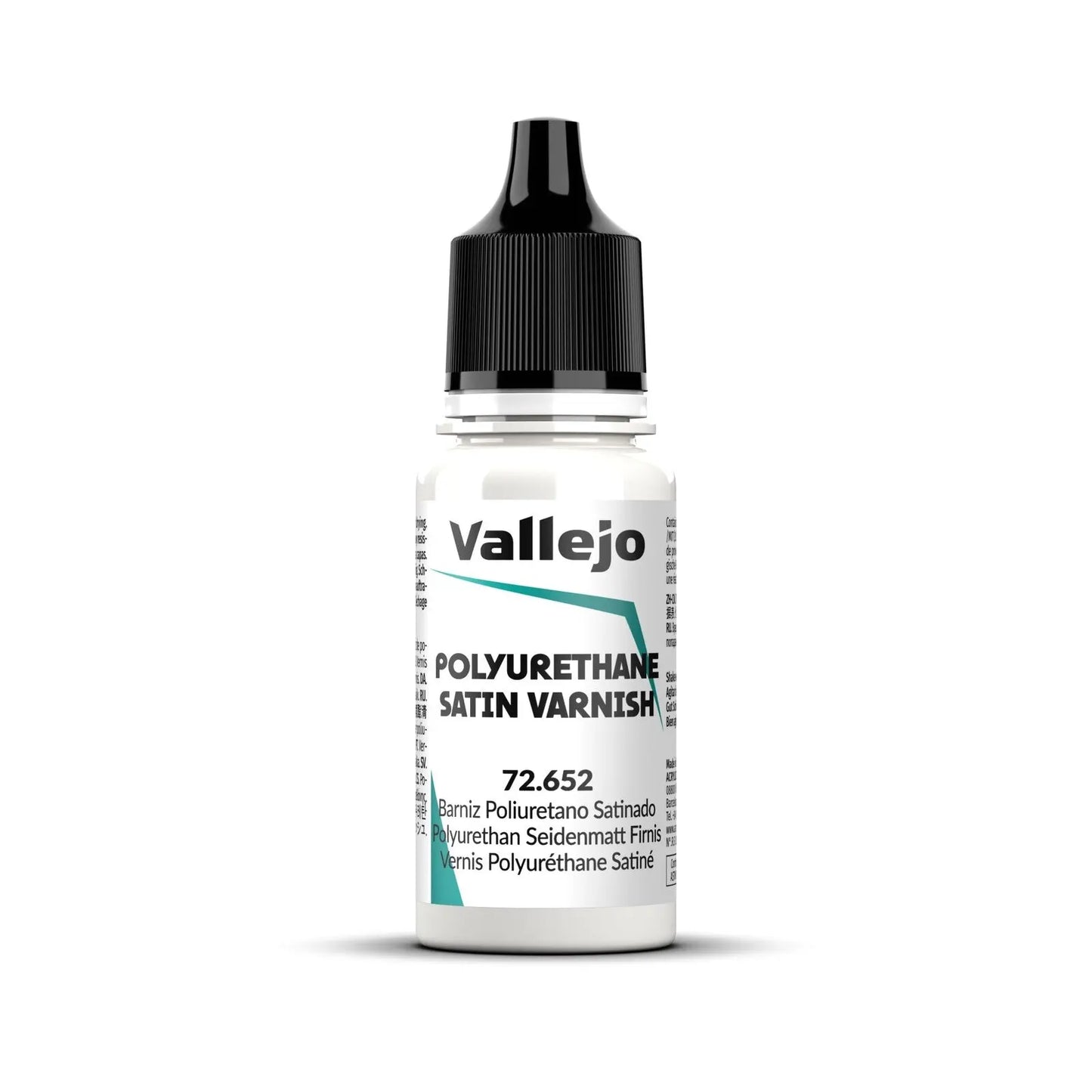 Vallejo Game Color Polyurethane Satin Varnish 18ml Acrylic Paint Vallejo