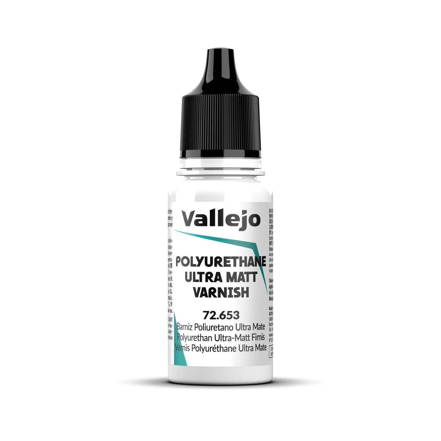 Vallejo Game Color Polyurethane Ultra Matt Varnish 18ml Acrylic Paint Vallejo