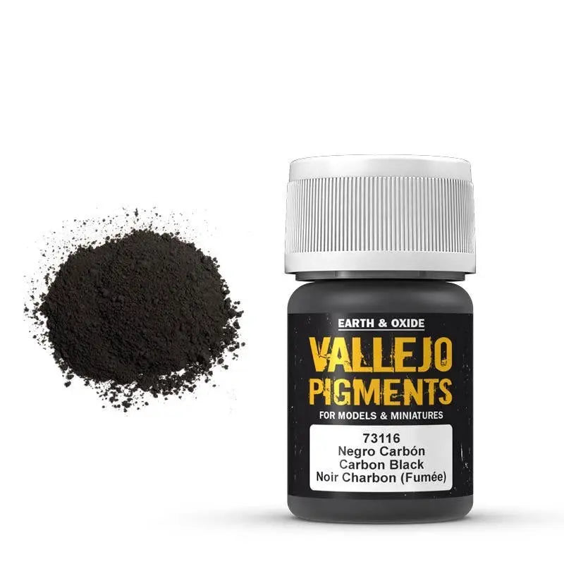 Vallejo Pigments Carbon Black (Smoke Black) 30 ml Vallejo