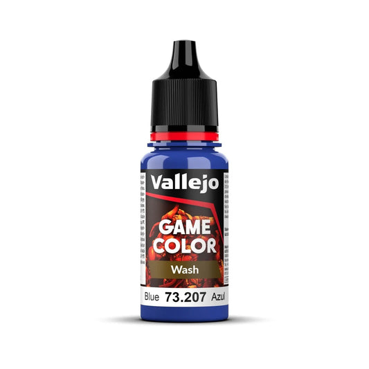 Vallejo Game Color Wash Blue  18ml Acrylic Paint Vallejo