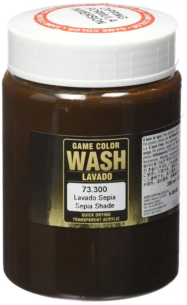 Vallejo Sepia Wash 200 ml Vallejo