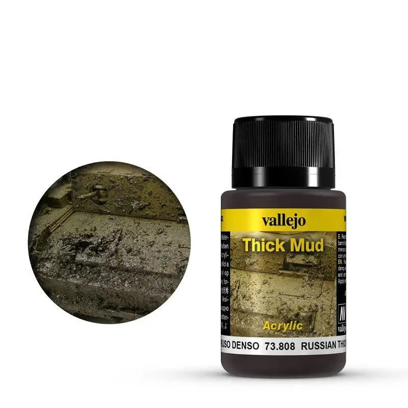 Vallejo Weathering Effects Russian Thick Mud 40 ml Vallejo