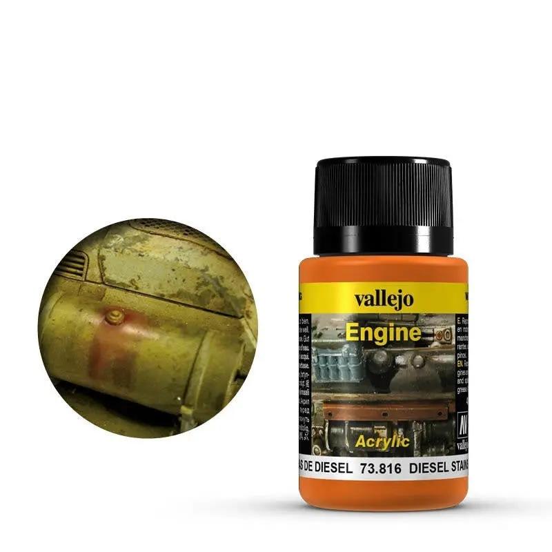 Vallejo Weathering Effects Diesel Stains 40 ml Vallejo