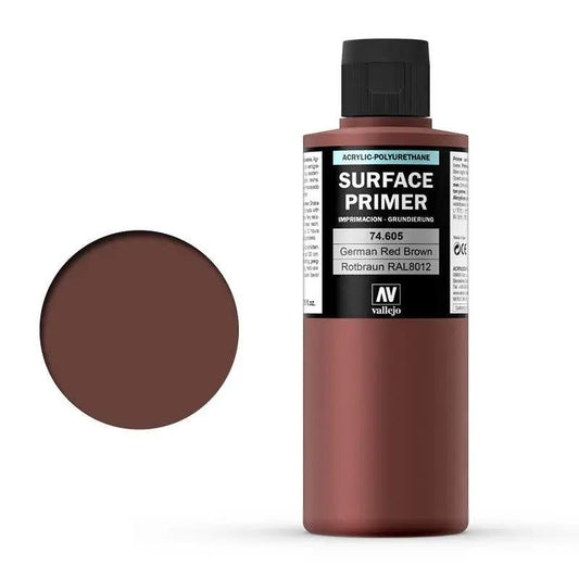 Vallejo Surface Primer German Red Brown 200 ml Vallejo