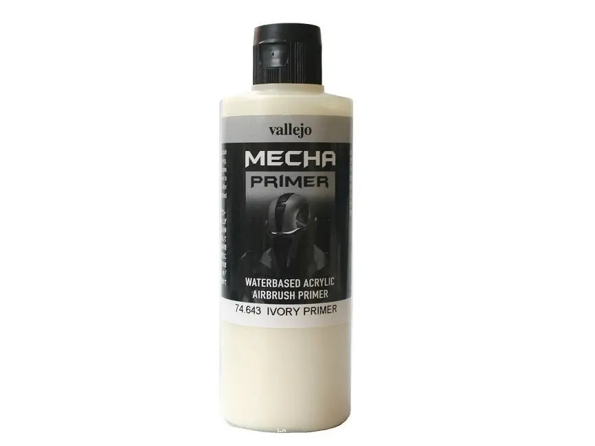 Vallejo Mecha Colour Ivory Primer 200ml Vallejo