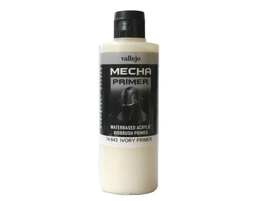 Vallejo Mecha Colour Ivory Primer 200ml Vallejo