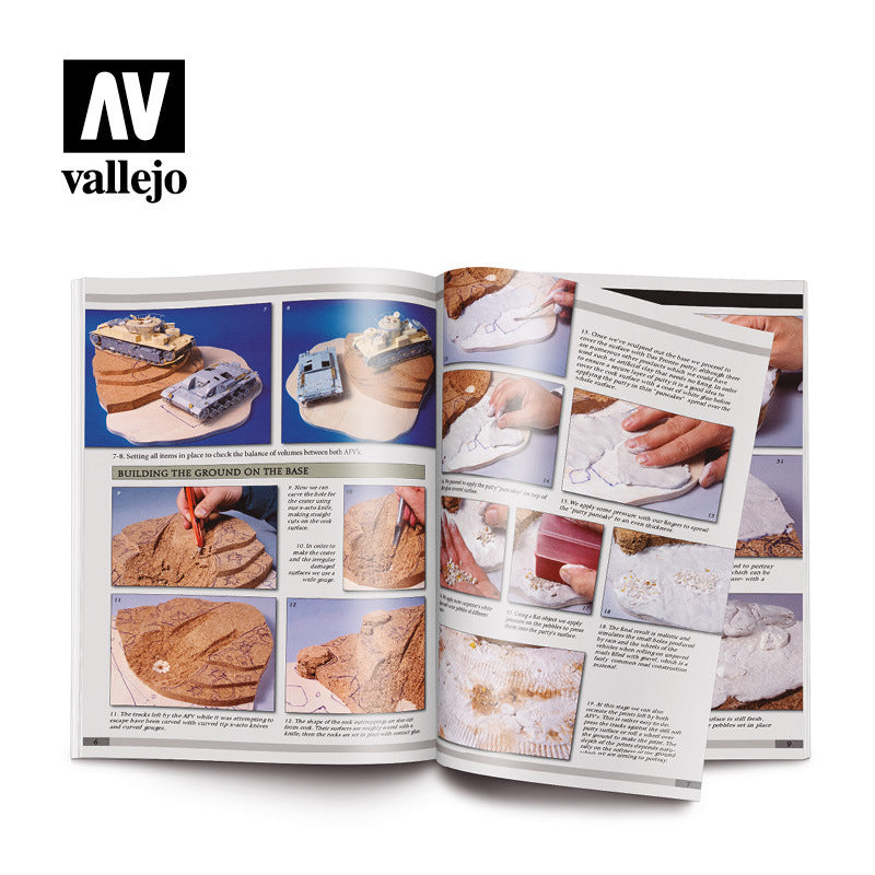 Vallejo Book: Landscapes of War Vol. 1 Book