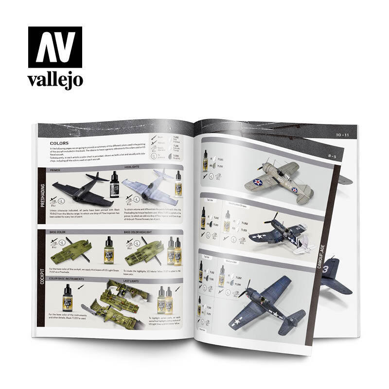 Vallejo WWII US NAVY Colors Paint Guide