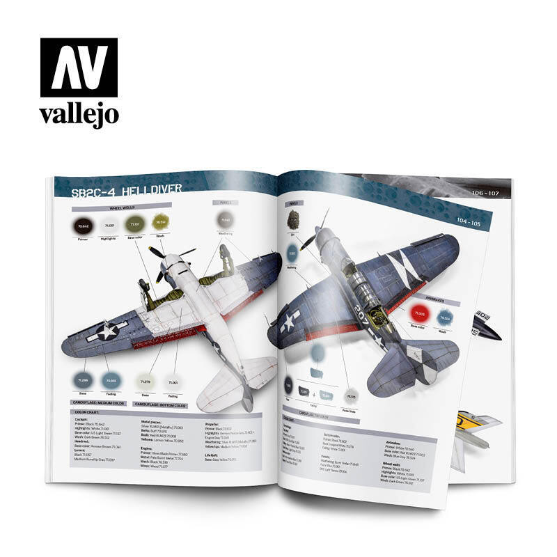 Vallejo WWII US NAVY Colors Paint Guide