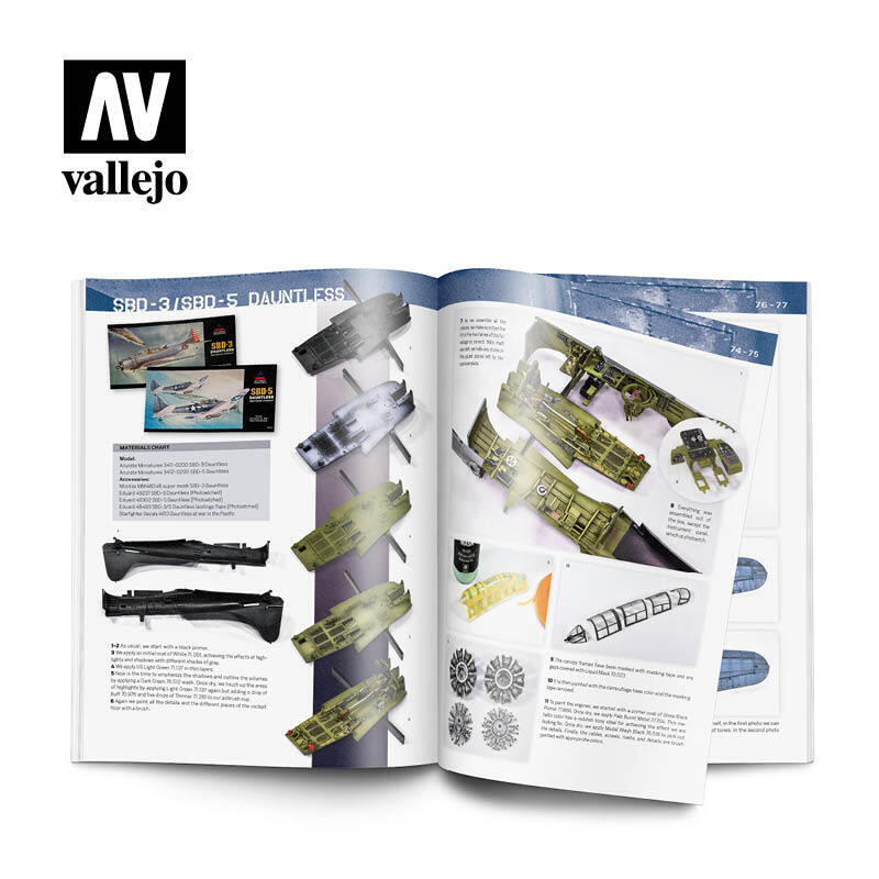 Vallejo WWII US NAVY Colors Paint Guide