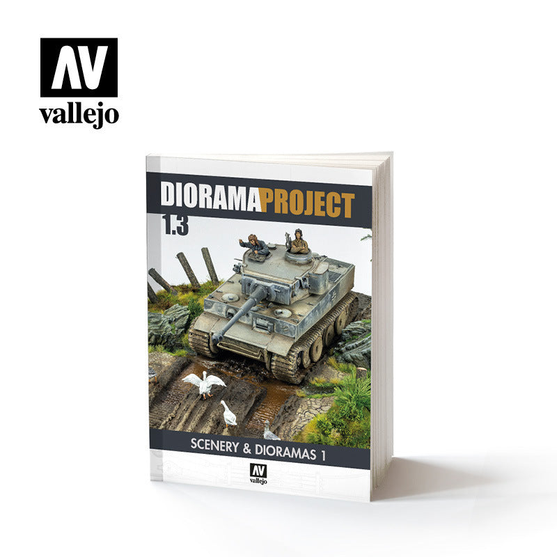 Vallejo Book: Diorama Project 1.3 Scenary & Diorama (English) Vallejo