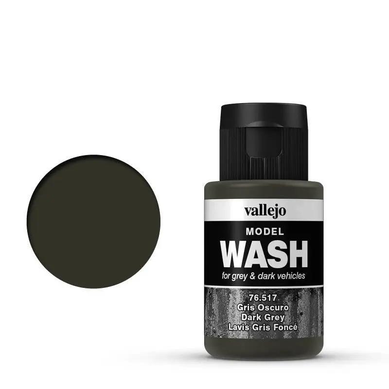 Vallejo Model Wash Dark Grey 35 ml Acrylic Paint Vallejo