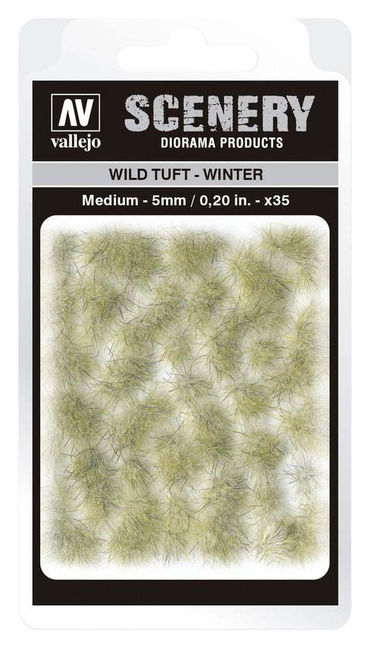 Vallejo 5mm Wild Tuft - Winter Diorama Accessory